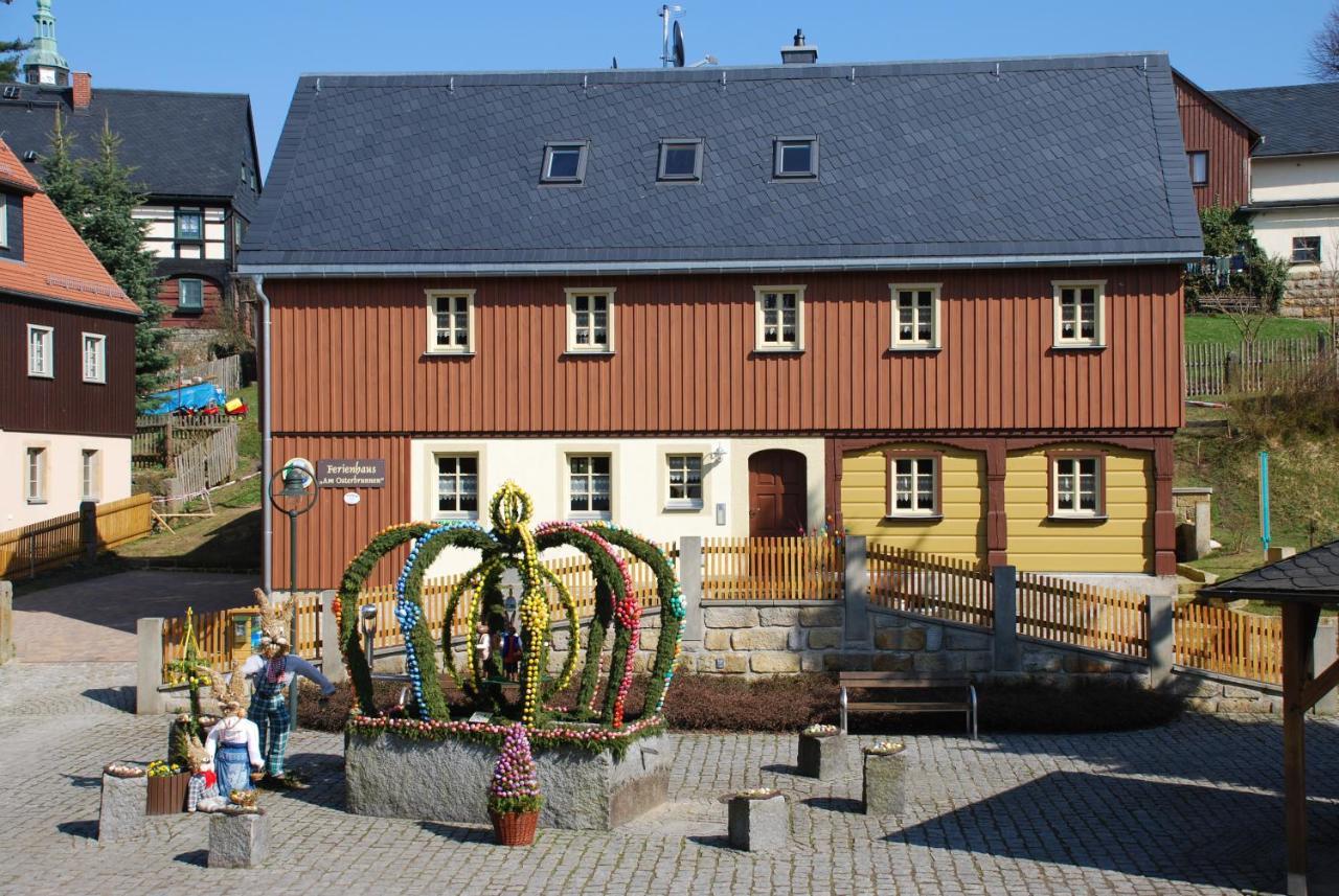 Fh Am Osterbrunnen Hotel Hinterhermsdorf Bagian luar foto