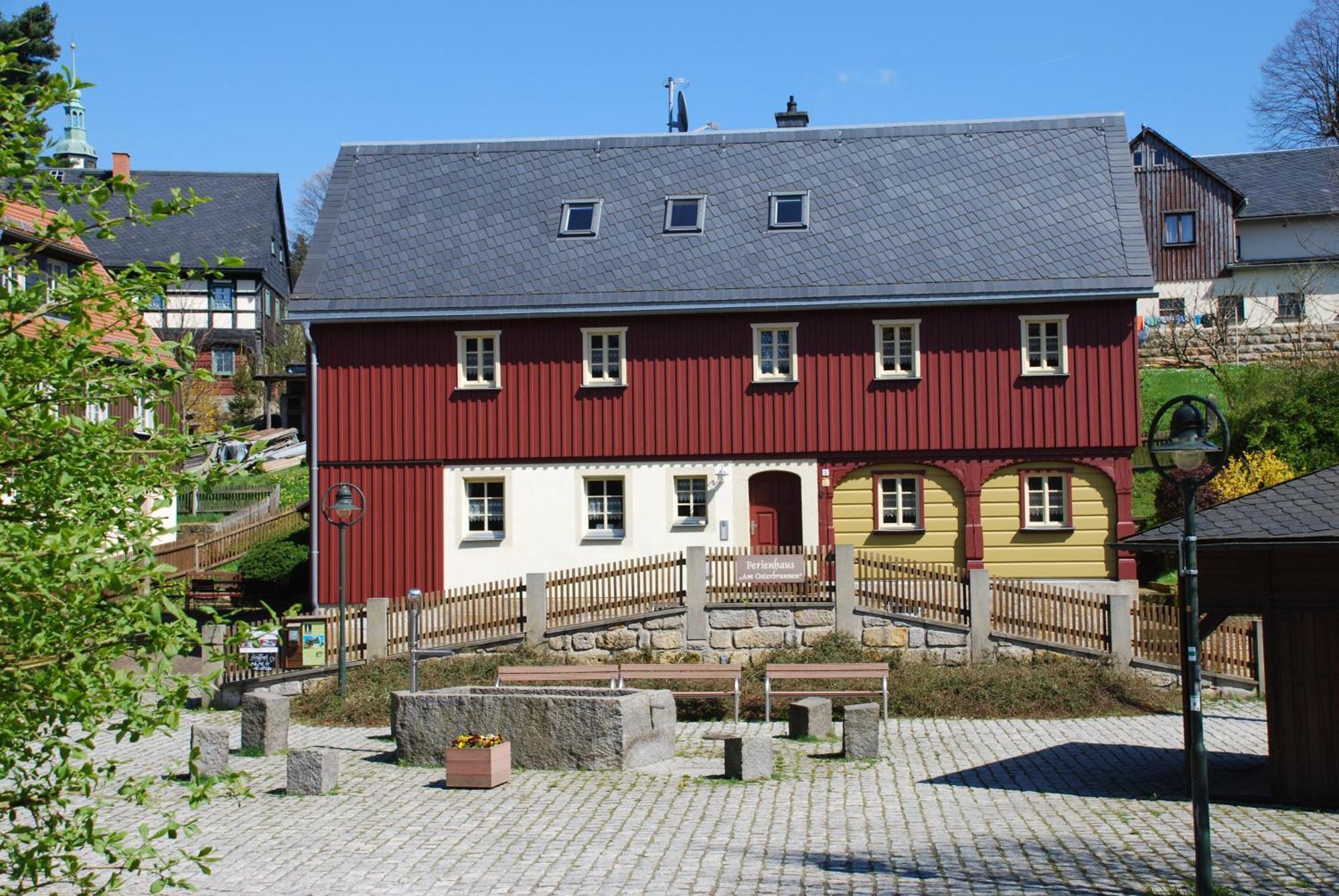 Fh Am Osterbrunnen Hotel Hinterhermsdorf Bagian luar foto